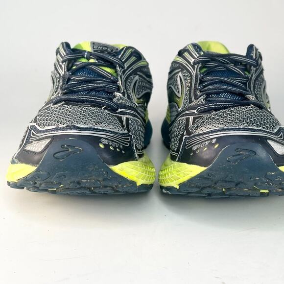 Brooks Ghost 6 Running Sneakers Shoes Grey Black Green Blue Silver Men 12.5 - Picture 2 of 14